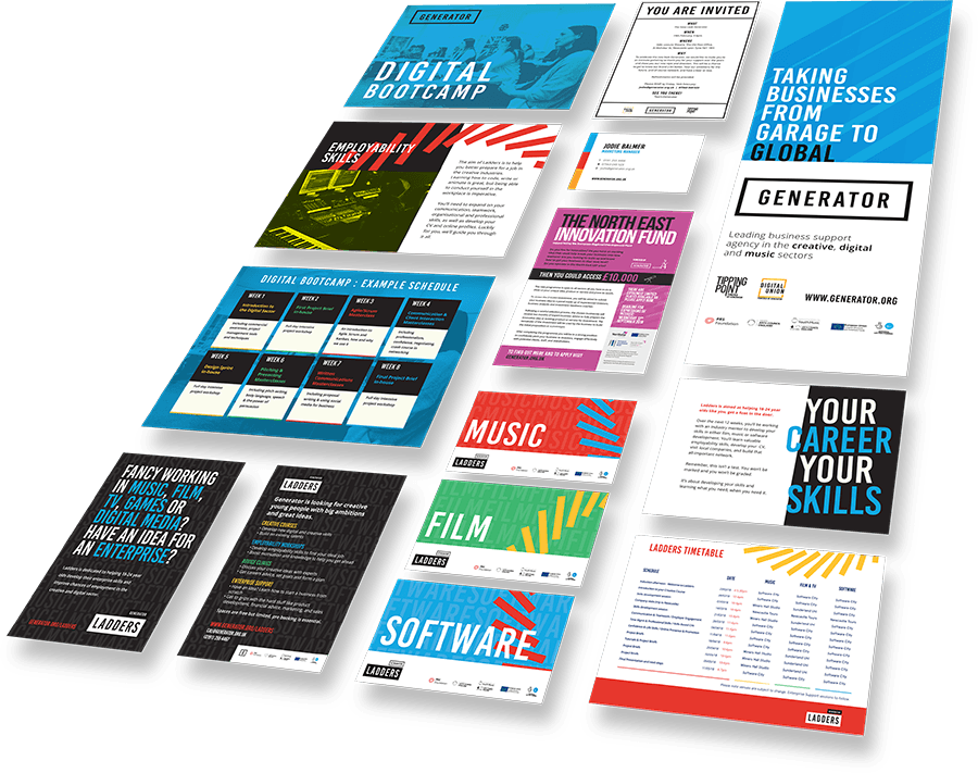 Graphic design subscription package